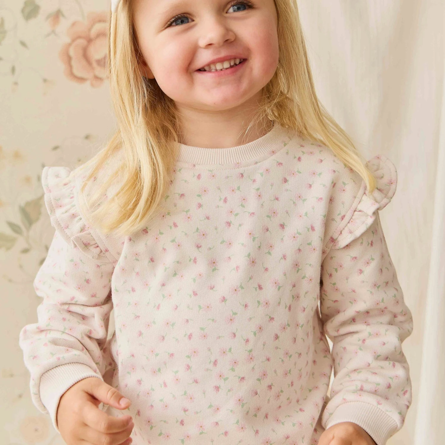Organic Cotton Lilith Sweatshirt - Victoria Blush
