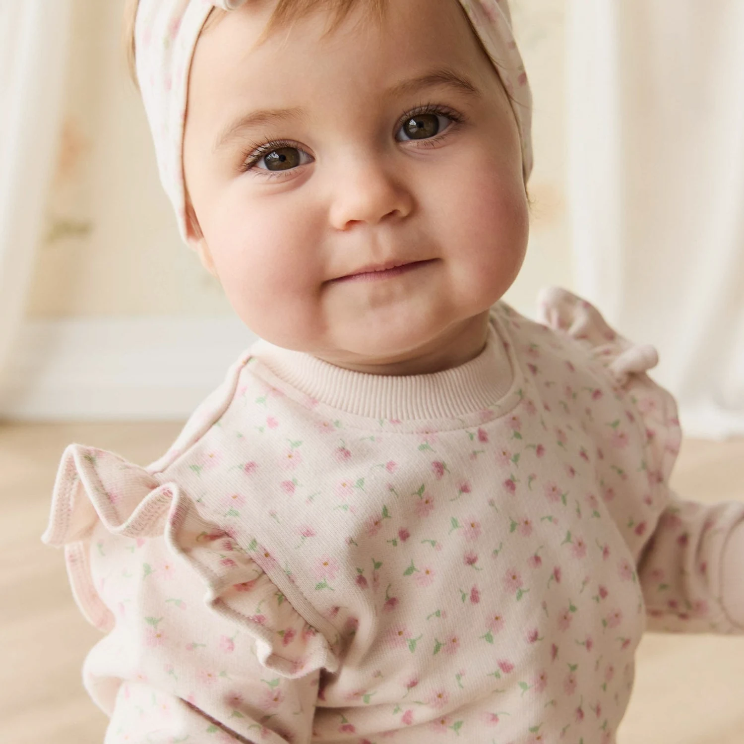 Organic Cotton Lilith Sweatshirt - Victoria Blush