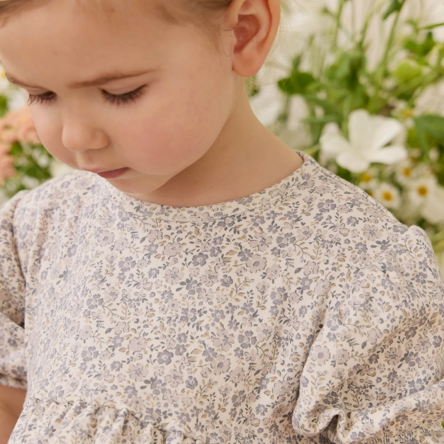 Organic Cotton Penny Dress - Tully Grey