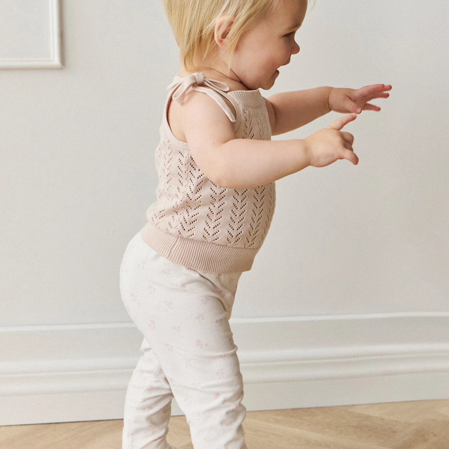 Organic Cotton Everyday Legging - Pauline Pink