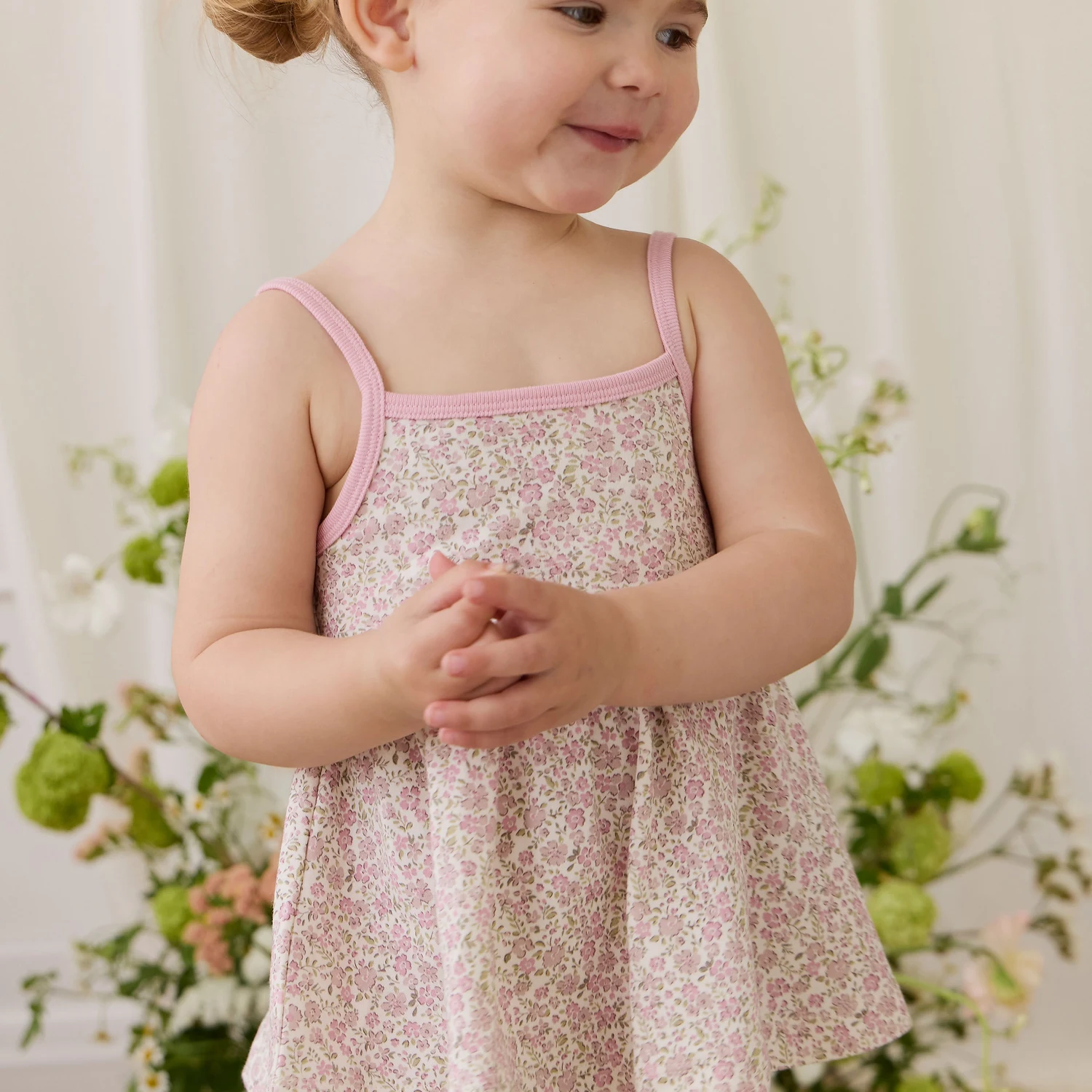 Organic Cotton Maple Singlet - Tully Mauve