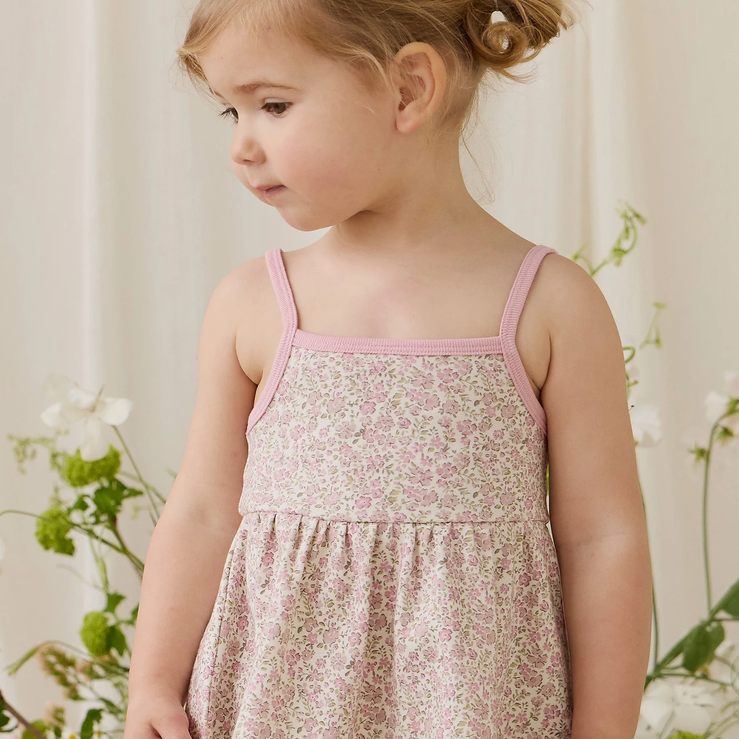Organic Cotton Maple Singlet - Tully Mauve