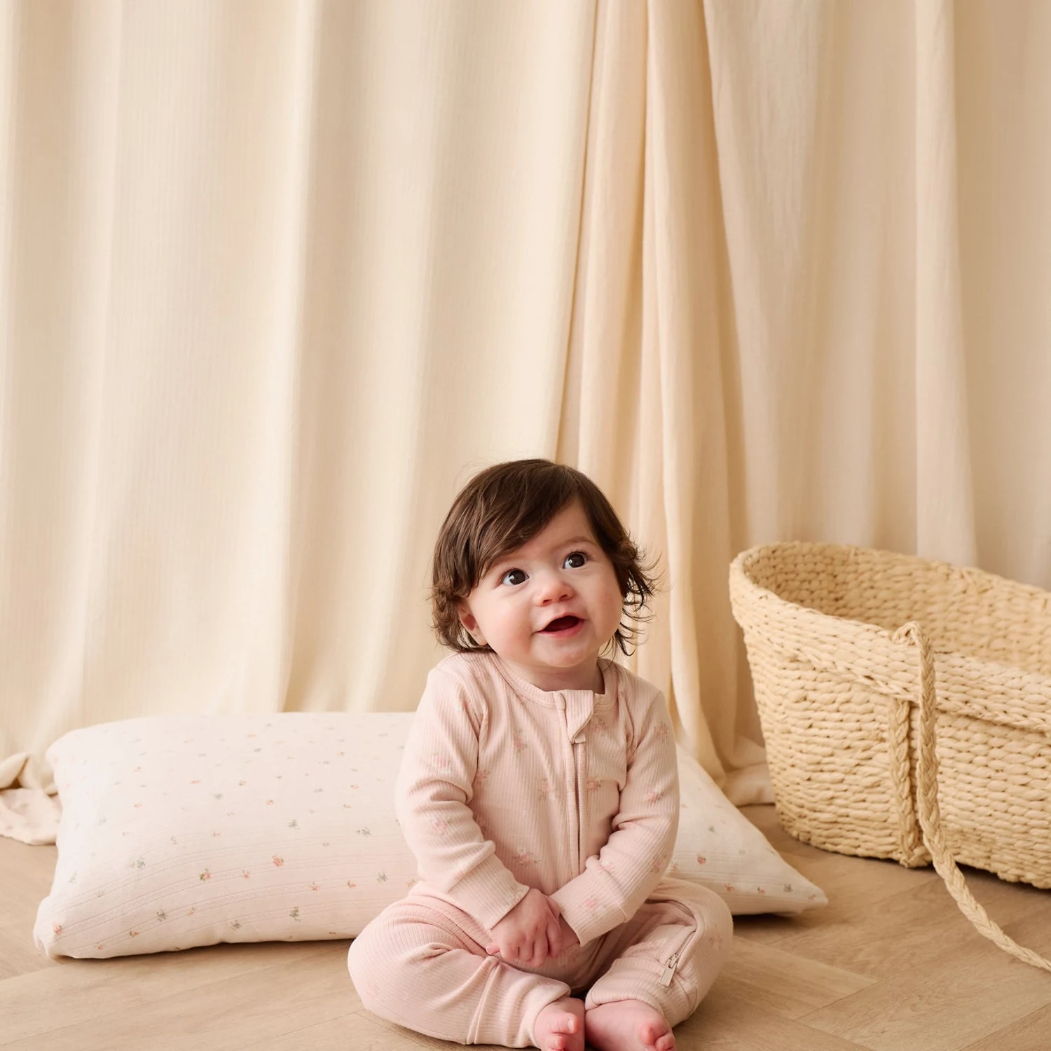 Organic Cotton Fine Rib Georgia Onepiece - Simone Morganite