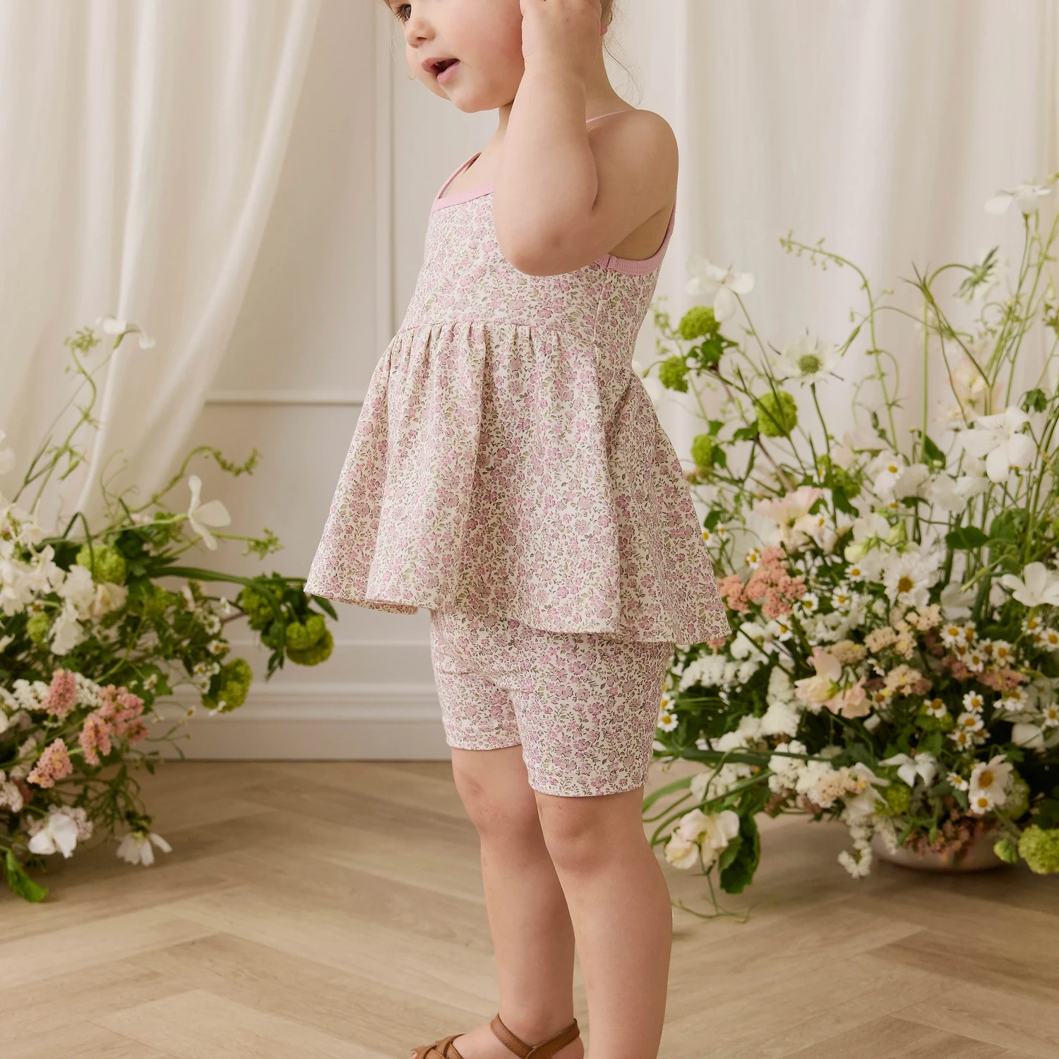 Organic Cotton Everyday Bike Short - Tully Mauve