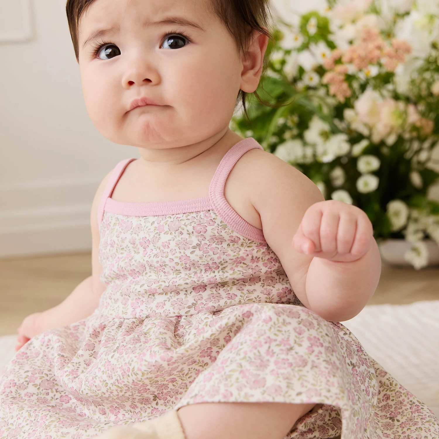Organic Cotton Maple Singlet - Tully Mauve