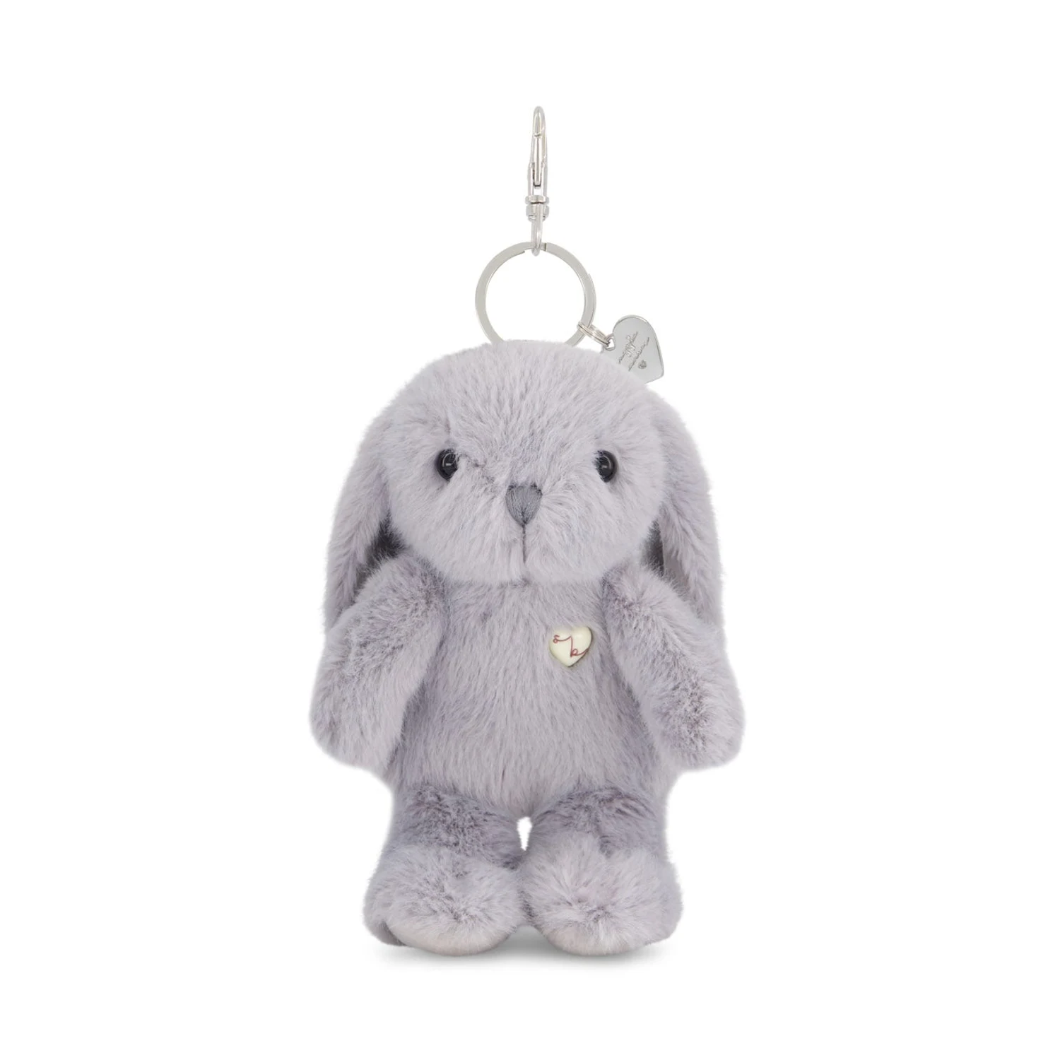Snuggle Bunnies - Penelope Keyring - Silver