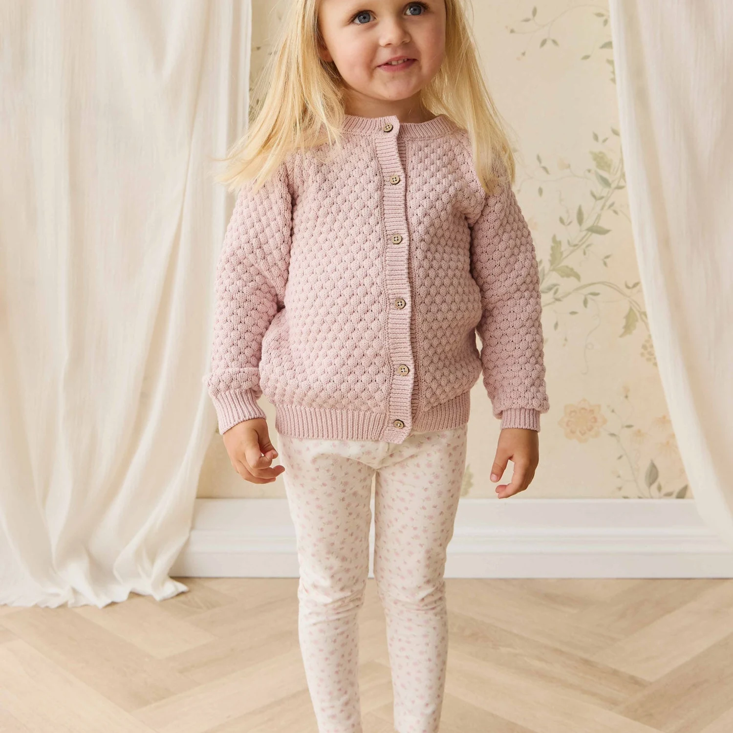 Organic Cotton Everyday Legging - Victoria Blush
