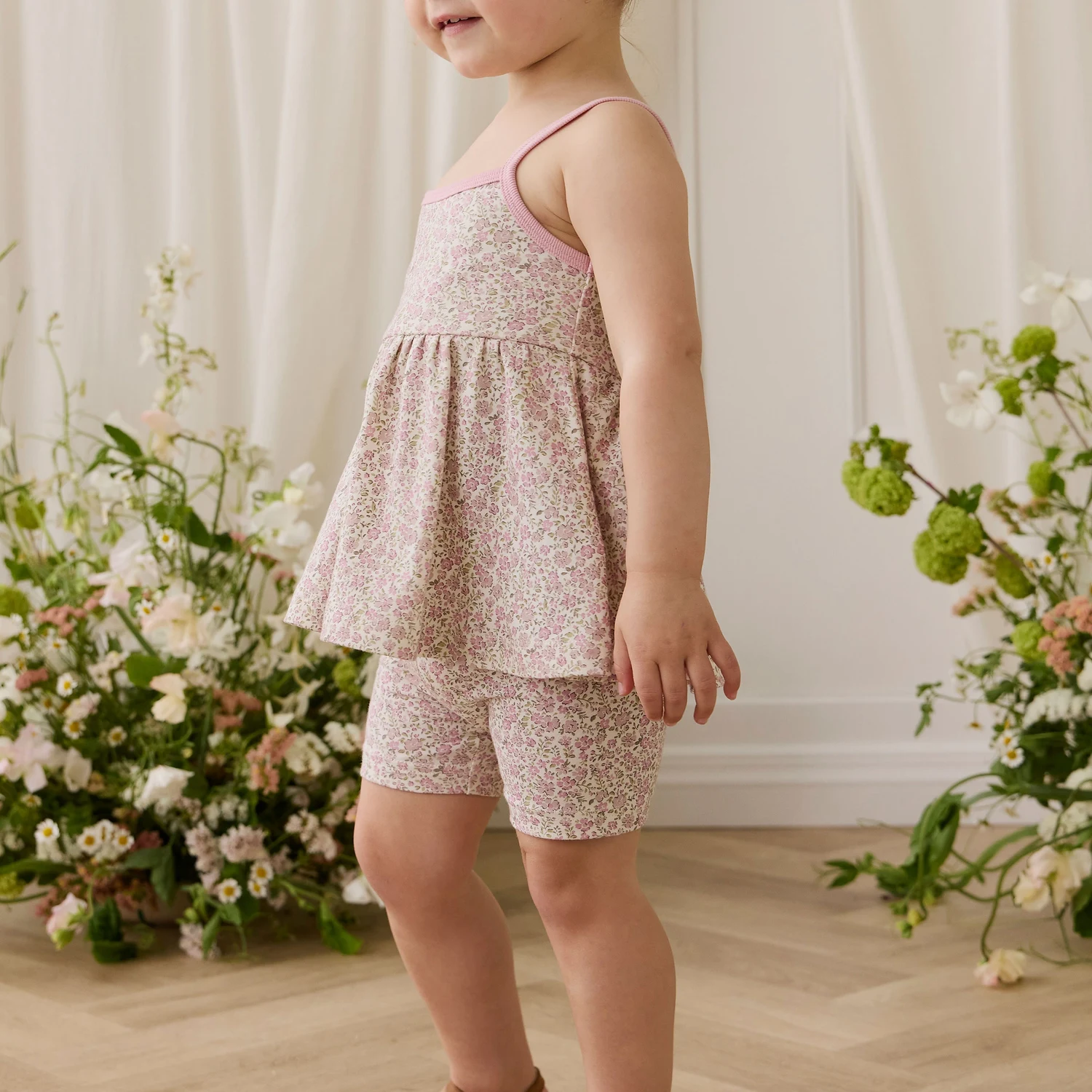 Organic Cotton Everyday Bike Short - Tully Mauve