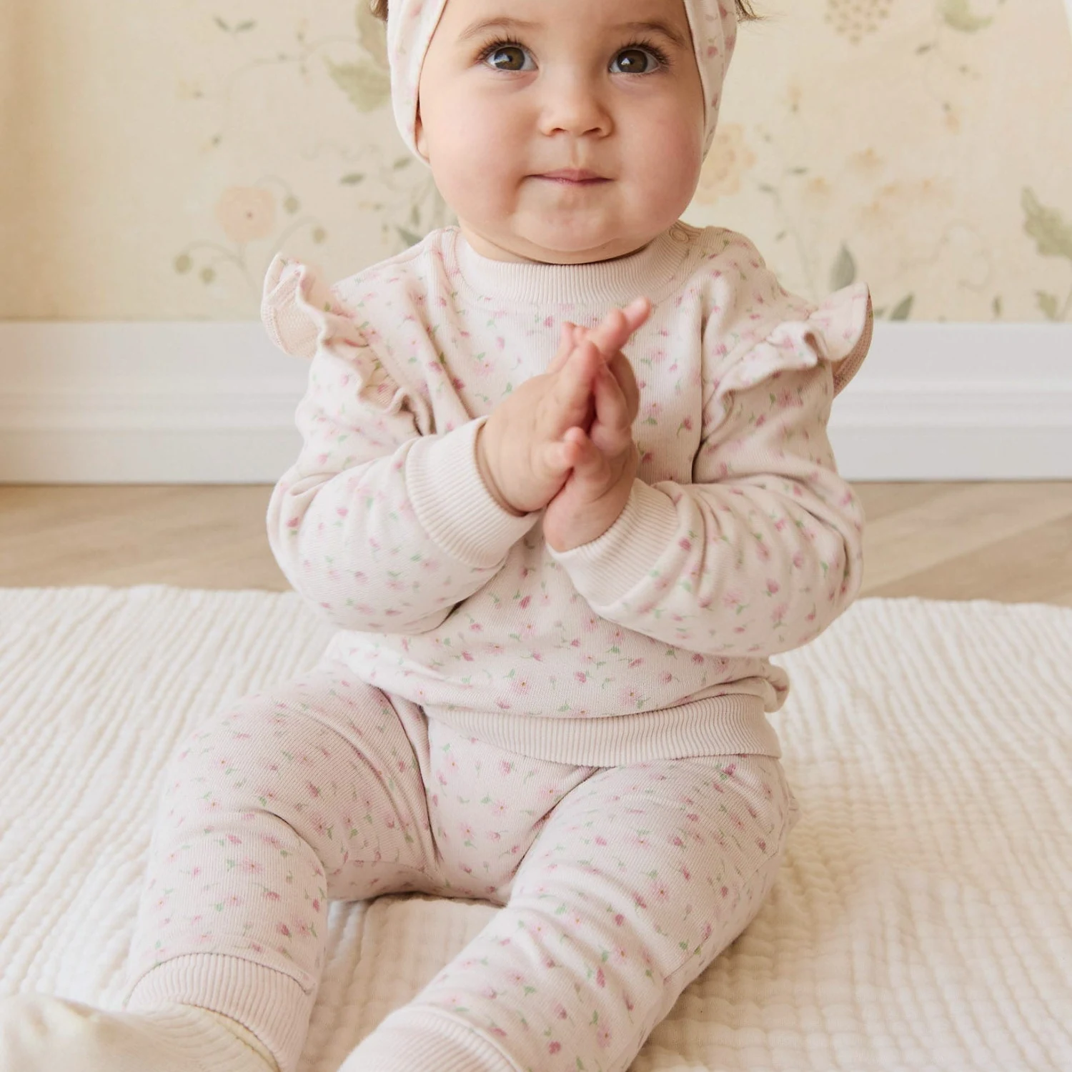 Organic Cotton Lilith Sweatshirt - Victoria Blush