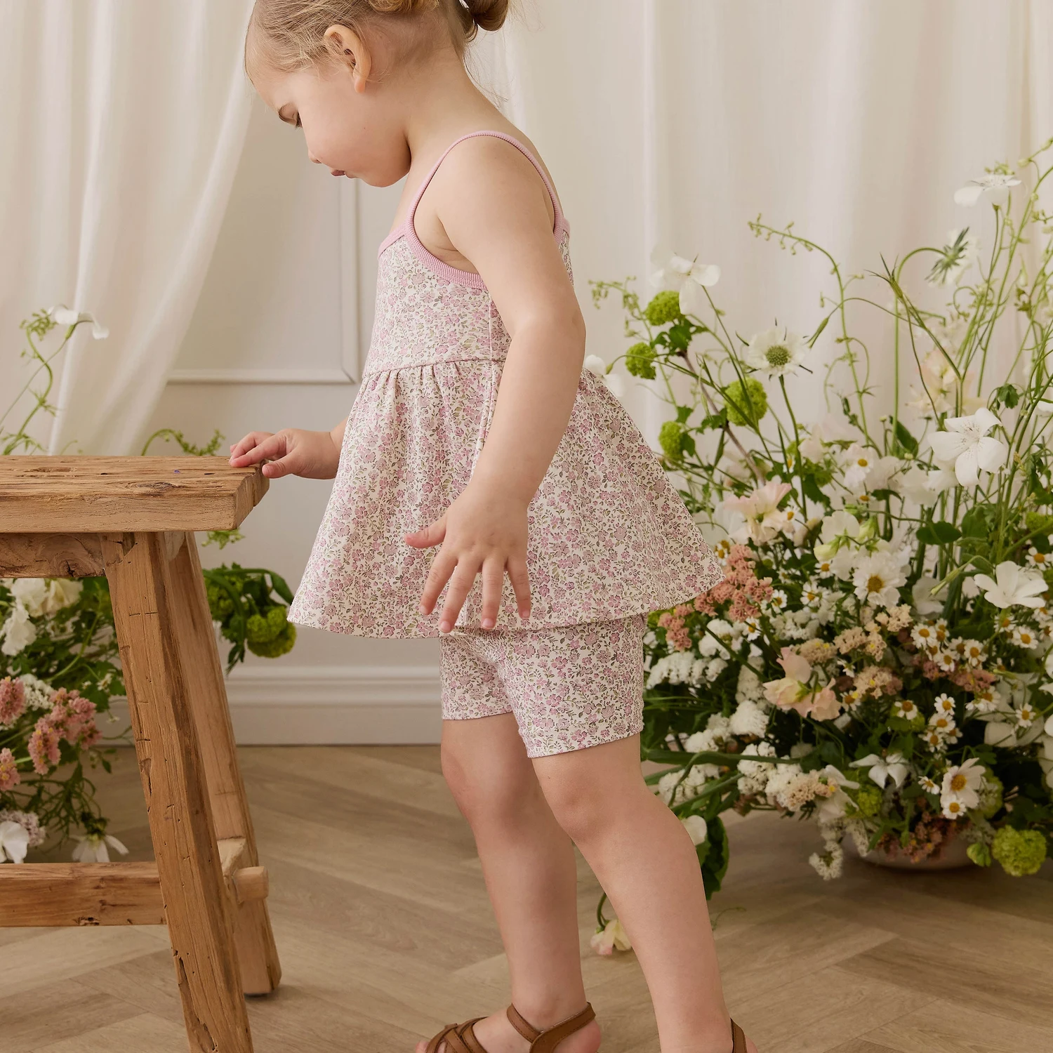 Organic Cotton Everyday Bike Short - Tully Mauve