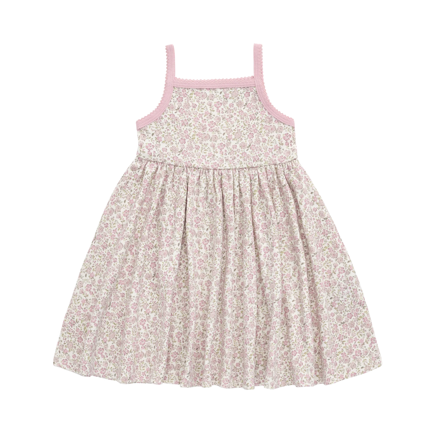 Organic Cotton Samantha Dress - Tully Mauve