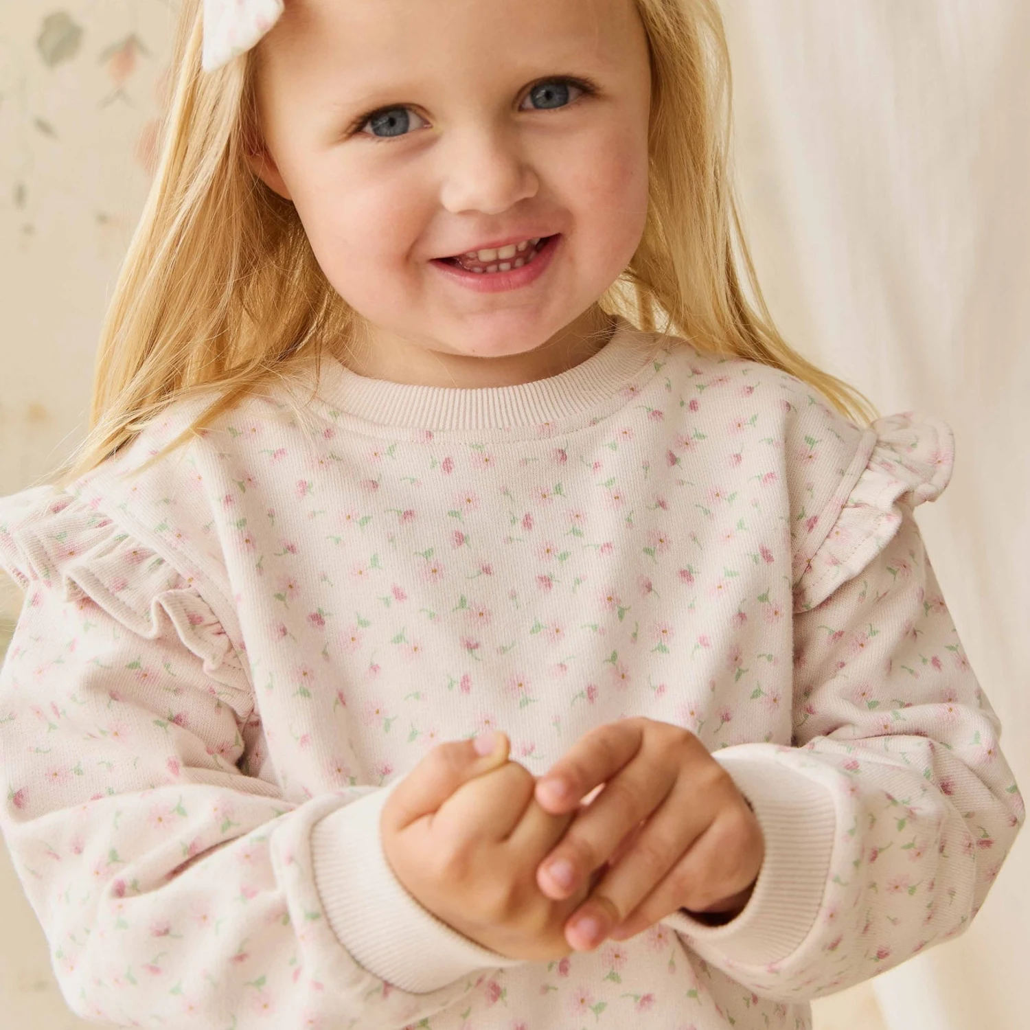 Organic Cotton Lilith Sweatshirt - Victoria Blush