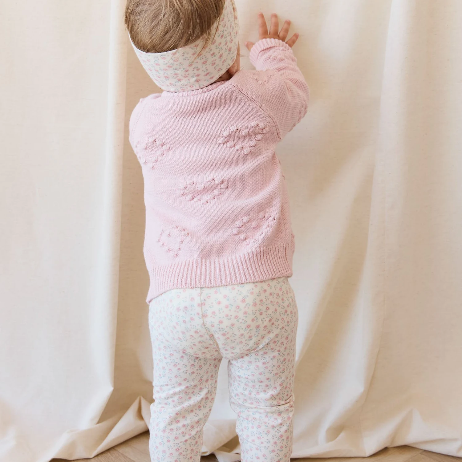 Organic Cotton Everyday Legging - Posy Garden Pink