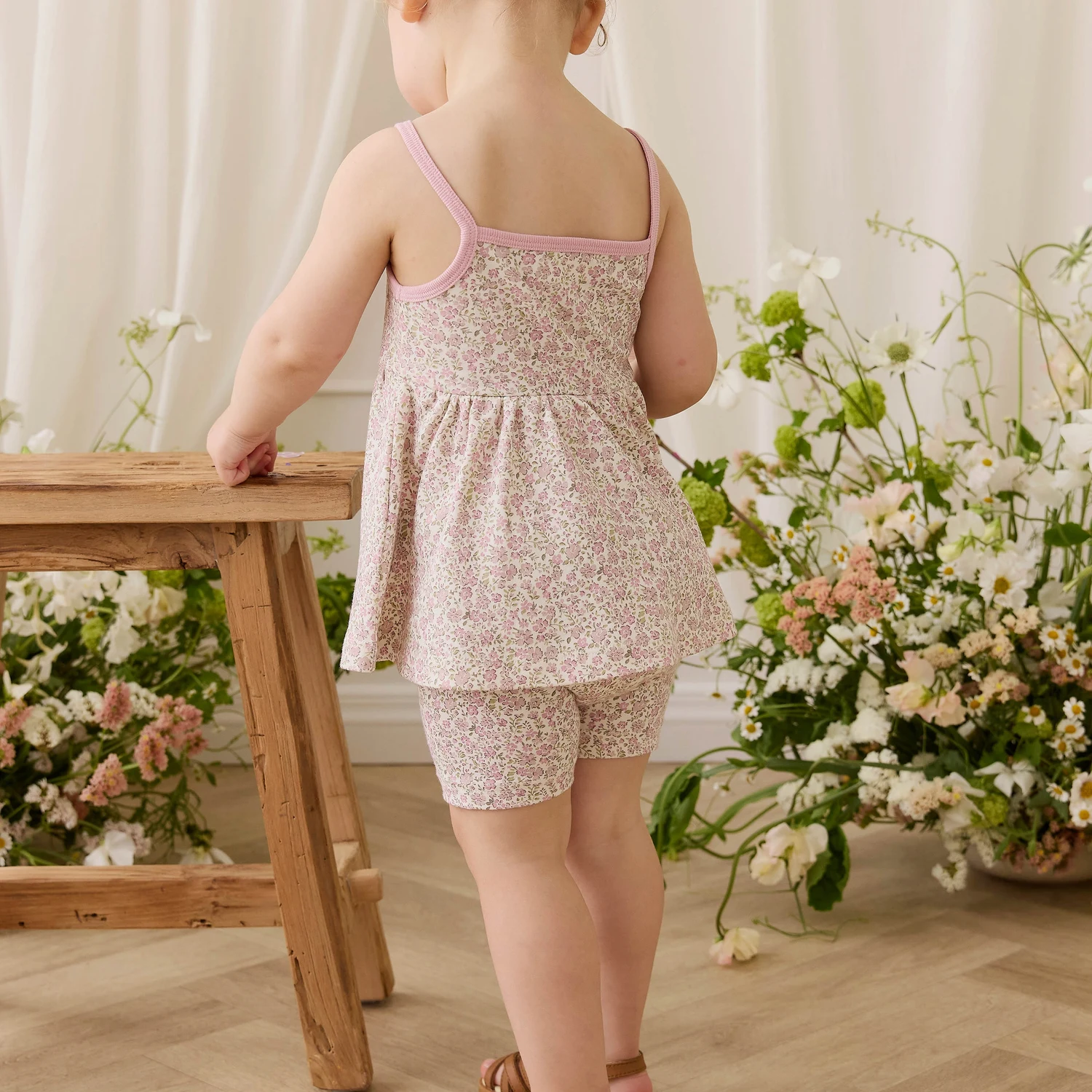 Organic Cotton Everyday Bike Short - Tully Mauve