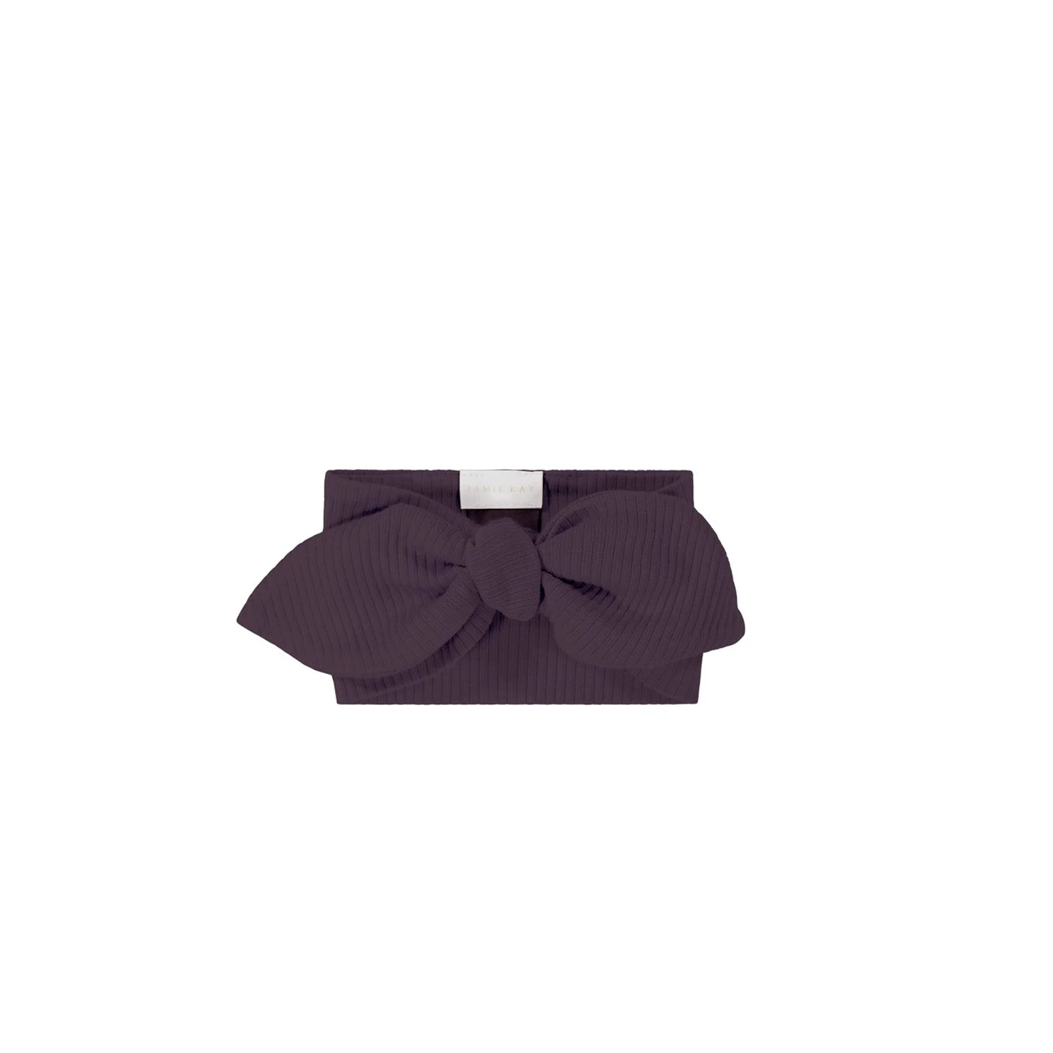 Organic Cotton Modal Lilian Headband - Blackberry