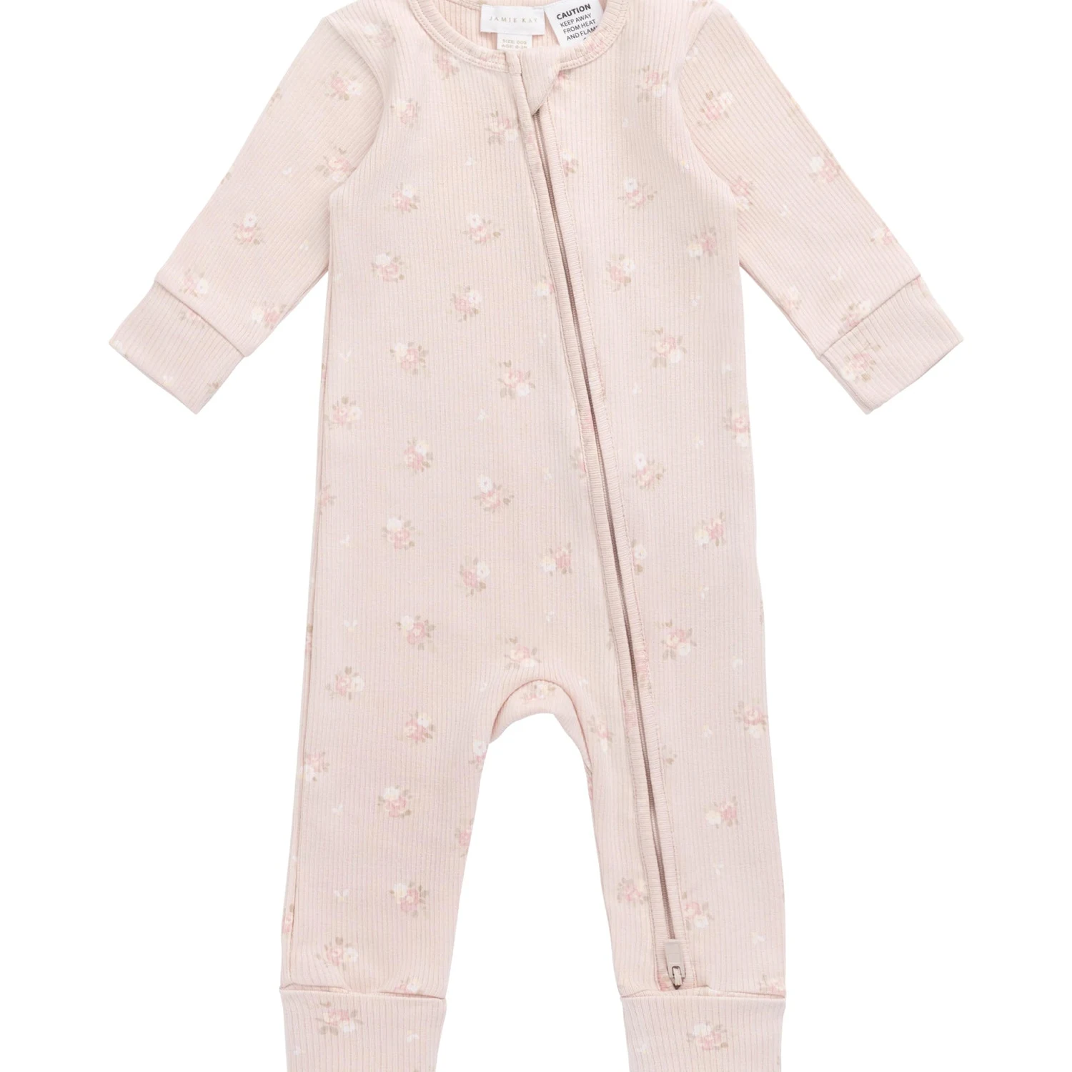 Organic Cotton Fine Rib Georgia Onepiece - Simone Morganite