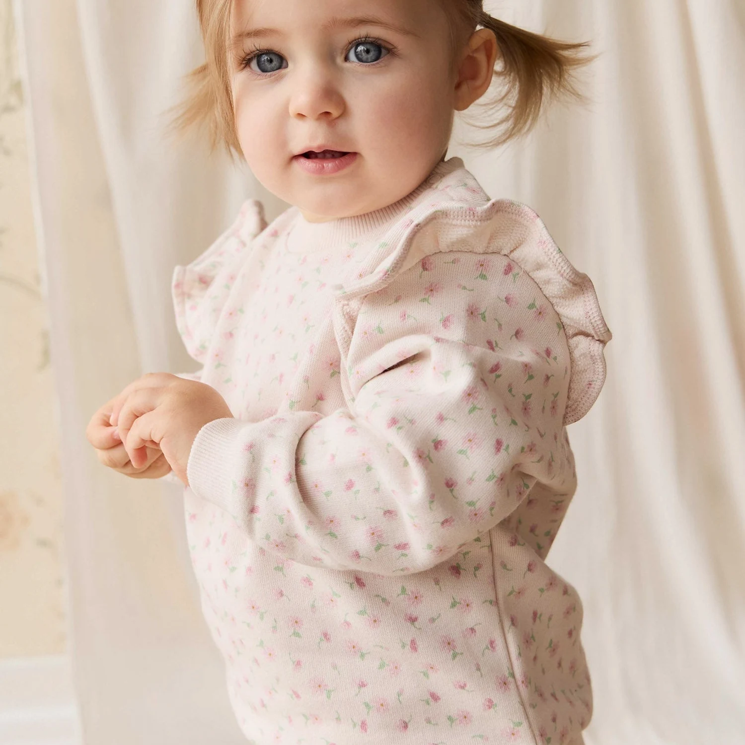 Organic Cotton Lilith Sweatshirt - Victoria Blush