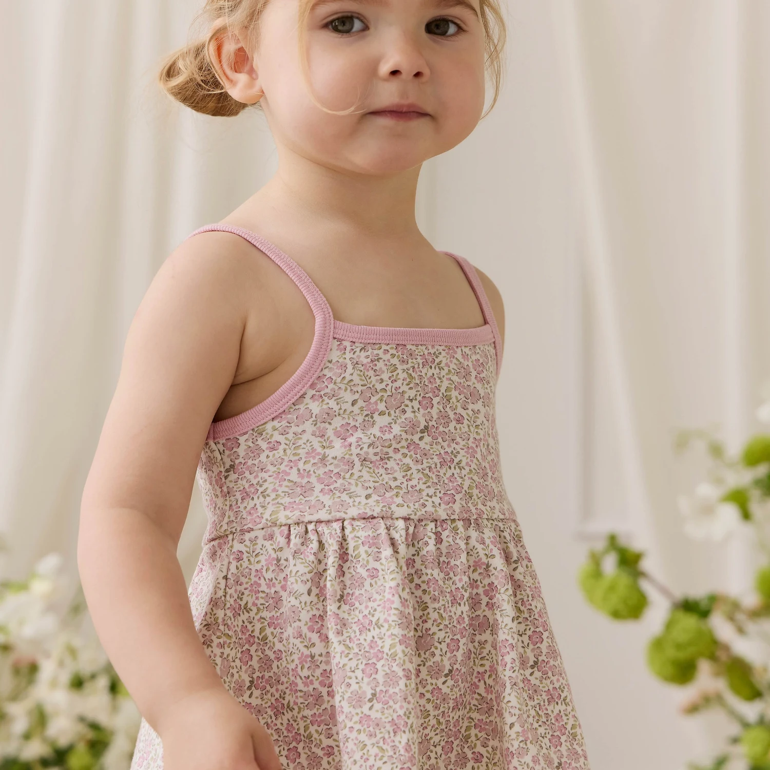 Organic Cotton Maple Singlet - Tully Mauve